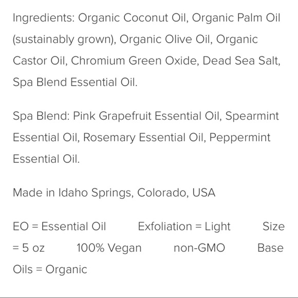 2 LEFT SALE SPA BLEND VEGAN SOAP AMAZING - Picture 3 of 6